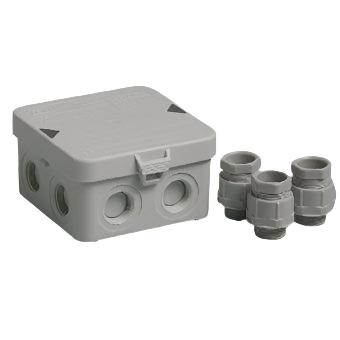 Attema Kabeldoos, AK1-IP65 M20, wand/plafond montage.