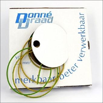 Donné, 2.5mm² VD-draad Geel/Groen, ECA - 100m in doos