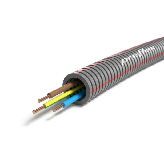 ACTIE! Pipelife Preflex, 3x2,5mm², 16mm, 100meter RING - €135,79 Excl. BTW