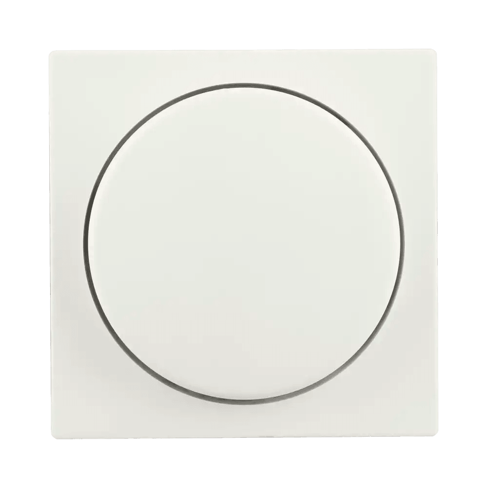 ION, Dimmer V1/J1 centraalplaat/frontstuk, mat wit