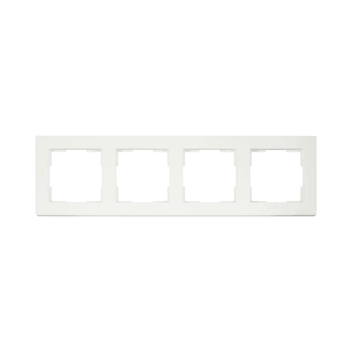 ION, afdekraam 4-voudig V1 , mat wit.