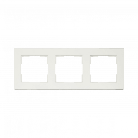 ION, afdekraam 3-voudig V1 , mat wit.