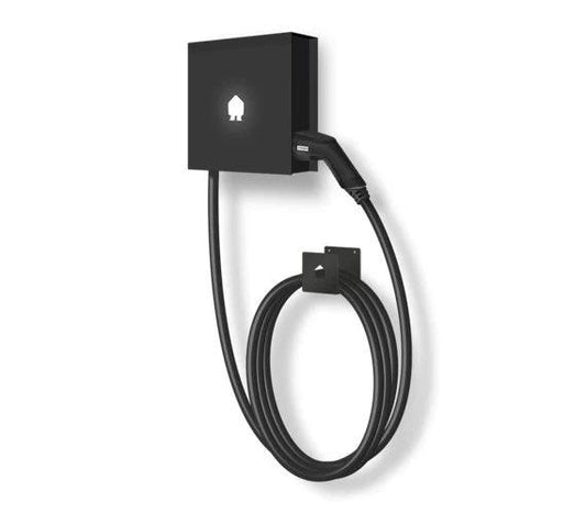 Smappee EV Wall Home (zwart) 3-Fase 22kW type-2 laadkabel (8meter)
