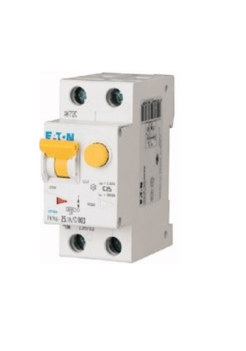 Eaton, B25A, 30mA, 1Fase Aardlekautomaat.