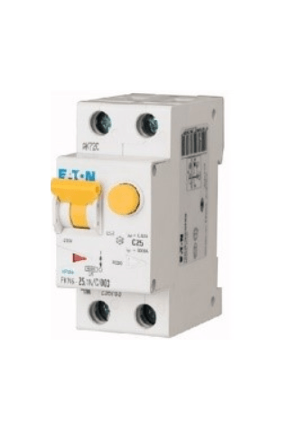 Eaton, B25A, 300mA, 1Fase Aardlekautomaat.
