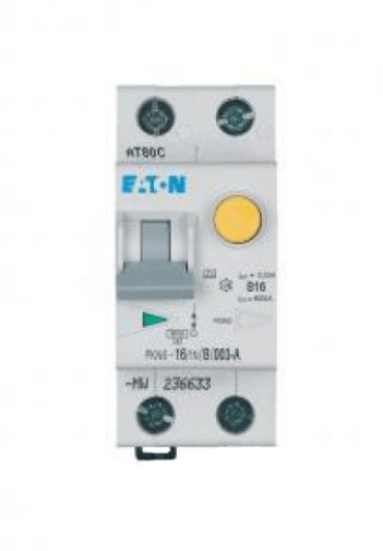 Eaton, B16A, 30mA, 1Fase Aardlekautomaat.