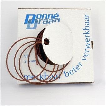 Donné, 2.5mm² VD-draad Bruin, ECA - 100m in doos